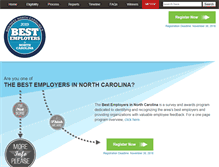 Tablet Screenshot of bestemployersnc.com